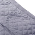 thumbnail image 5 of Bienzoe Women Casual Quilted Sleeveless Light Weight Vest Stretch Rib Gray XL, 5 of 7