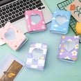 thumbnail image 2 of 1pc 3 Pulgadas Kpop Photocard Holder Book Photocard Binder, Lindo Mini Álbum De Fotos, Love Heart Hollow Small Photo Card Book Kpop Album Binder 36 Bolsillos, 2 of 4