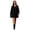Black, variant on Women's 2026 Long Sleeve Corduroy Dress Above Knee A-Line V Neck Fall Winter Short Work Dress XXL&Green