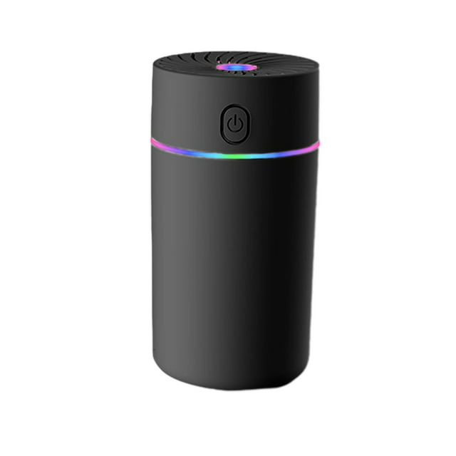 Yhmxh Vehicle-mounted Humidifier Power Supply Via USB Power Cable Aromatherapy Machine Home Humidifier Low Noise Built- Colorful LED Lights Car Accessories Automobile Tools Car Supplies Decorations