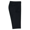 thumbnail image 6 of Mens Ticket Pocket 2-piece Black Wool Modern Fit Suit DTI, 6 of 7