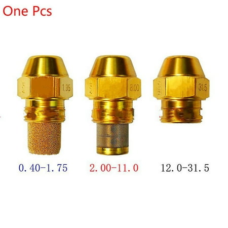 

Brass 0.4~2.75 60 degree Burner Accessories Diesel Injector Fuel Oil Spray Nozzle