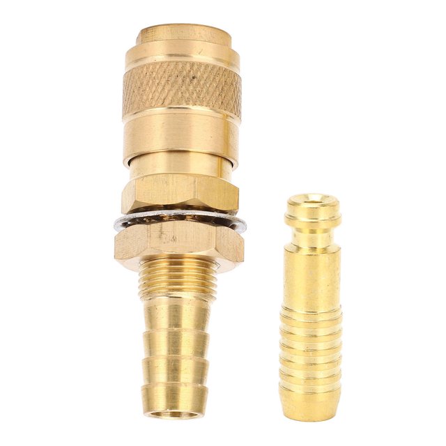 Water Cooled Gas Adapter Efficient Connection Brass Welding Torch for PTA DB MIG TIG Applications Water Cooled Gas Adapter Brass Welding Torch Gas Water Quick Connector Water