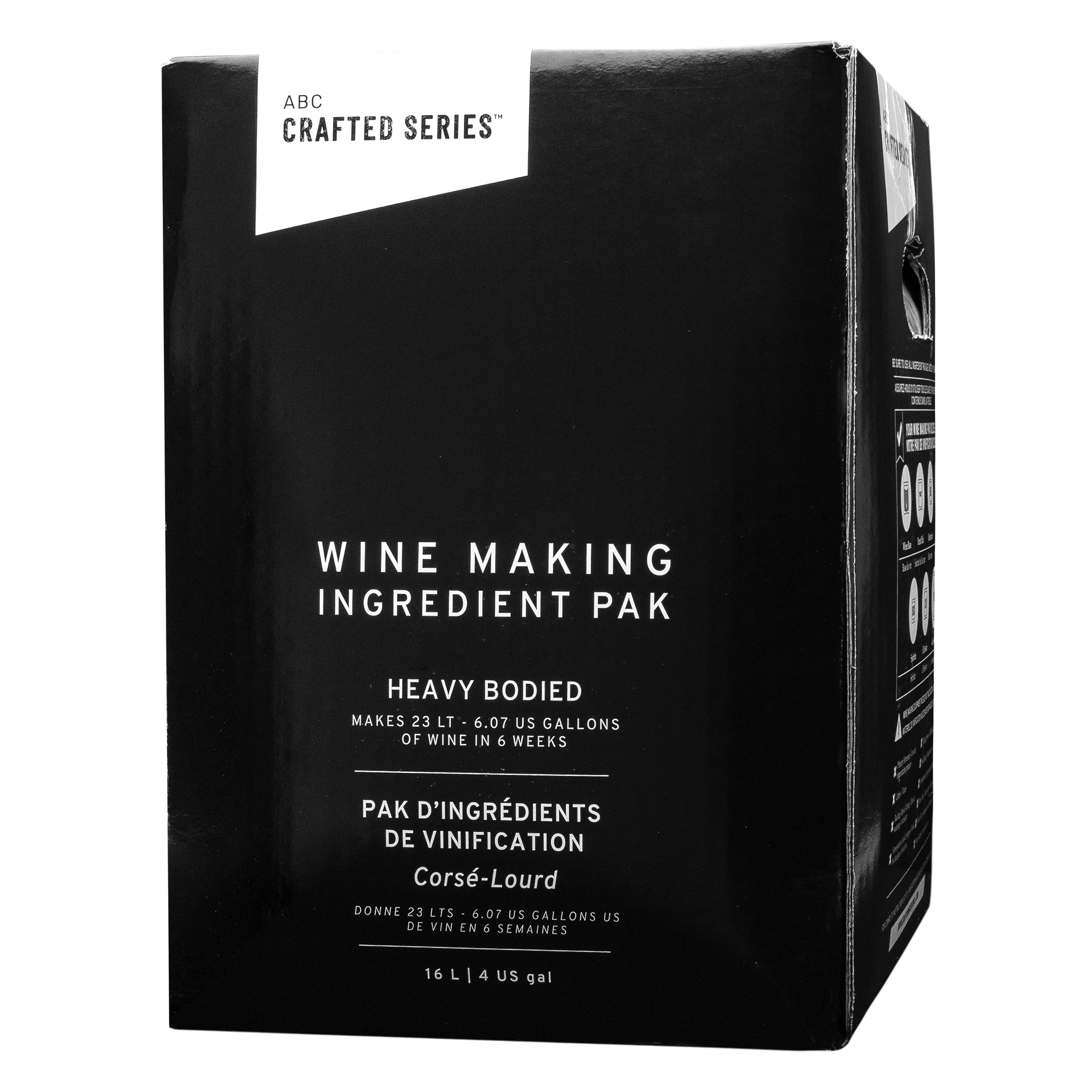 ABC Crafted Red Wine Making Kit, Corvina (23L, HeavyBodied)