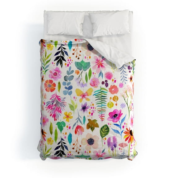 Society6 Stephanie Corfee Garden Baby Comforter Cotton Full