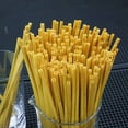 thumbnail image 5 of Minkissy Chocolate Wheat Straw Disposable Drinking Straws 100pcs Safe for Restaurants and Home Use, 5 of 8