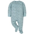 thumbnail image 5 of Gerber Baby Boy Sleep 'N Play Pajamas, 4-Pack, 5 of 7