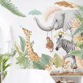 thumbnail image 3 of Un conjunto de calcomanías de pared de animales de plantas tropicales, pegatinas de pared, decoración de pared para sala de estar, dormitorio, cocina y oficina TUNC Sencillez, 3 of 5