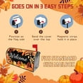 thumbnail image 2 of Autumn Fall Mailbox Cover Magnetic Welcome Maple Leaf Mailbox Wraps Post Letter Box Cover for Garden Yard Home Decor Standard Size 21" x 18", 2 of 6