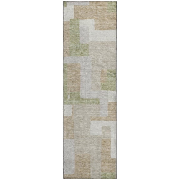 Dalyn Rugs Premium Machine Washable Mayfield AMF955 Beige 2'3" x 7'6" Runner Rug