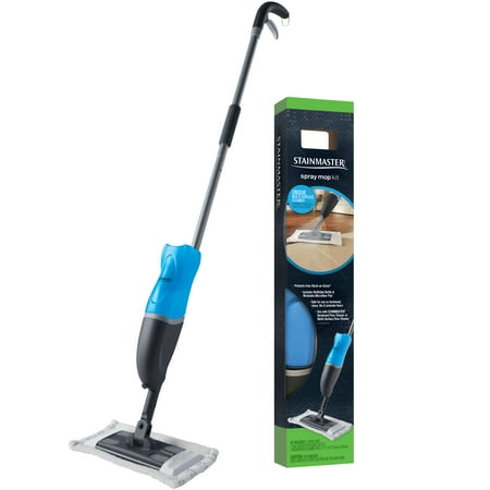 STAINMASTER Spray Mop Kit Includes Refillable Bottle & Washable Microfiber Pad for Hardwood or Multi-Surface Floor (Best Sponge Mop For Laminate Floors)