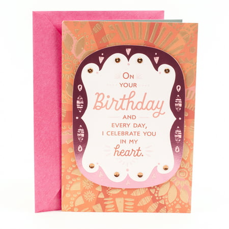 Hallmark Mahogany Birthday Greeting Card for Daughter (I Celebrate (Best Birthday Greetings For Daughter)
