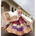 thumbnail image 5 of Designer Navaratri Lehenga Choli For Women Party Wear Bolywood Lengha Sari,Indian Wedding Wear Printed Custom Stitched Beautiful Lehenga, 5 of 10