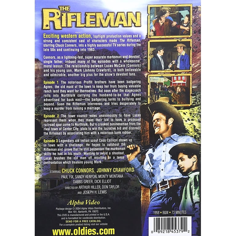 The Rifleman: TV Classics (DVD), Alpha Video, Drama - Walmart.com