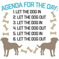 thumbnail image 3 of CafePress - Dog Agenda Women's Light Pajamas - Women's Short Sleeve Print T-Shirt and Pants Light Cotton Pajama Set, 3 of 7