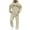 Beige, variant on Sweatsuits for Men Set 2 Piece Casual Running Zipper Hoodie Sweatshirt and Joggers Sweatpants Sets Letter Graphic Fall Fashion Sport Suits Winter Clothes Outfits