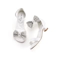 thumbnail image 6 of PatPat Girls Sandal Heels with Removable Bow, Flower Wedding Girls Dress Shoes for Little Big Kid, 6 of 6