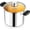 Transparent Glass, Tri-ply Stainless Steel, variant on 4 Quart 3-Ply Cooking Stock Pot with Lid, P&P CHEF Stainless Steel Large Pot for Pasta Soup, Work on Multi Stove, Heavy Duty & Dishwasher Safe, Dual Heat-resistant Handles & Transparent Glass Lid