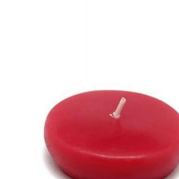 Jeco CFZ-030-4 2 .25 in. Floating Candles, Red - 96 Piece