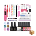 thumbnail image 1 of 76 pzs Kit Pulidor Esmeril Taladro Drill Para De Uñas Manicura Belug, Multicolor, 1 of 5