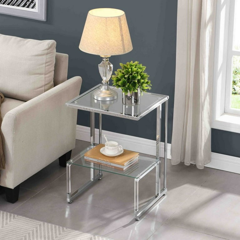 Small acrylic end table deals
