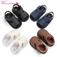thumbnail image 2 of Xinhuaya Summer Baby Boys Soft Leather Shoes Prewalker Soft Sole PU Leather First Walkers, 2 of 5