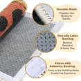 thumbnail image 3 of Alfombrilla rascador de gato 3 en 1, 23.6 x 15.7 pulgadas, protege para alfombras, muebles de pared, sisal natural, resistentes a los arañazos con velcro calcomanía, antideslizante, resistente al, 3 of 8