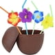 thumbnail image 4 of 12pcs Hawaiian Party Coconut Pineapple Cups Luau Party Summer Beach Party Birthday Hawaiian Party T-B10, 4 of 5
