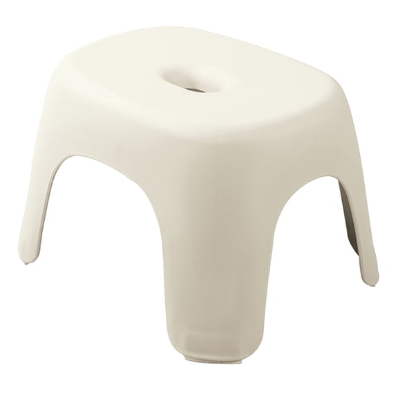 Dolu Nuve Kids Non Slip Step Stool Plastic Toddler Helper for Bathroom, Relax Beige