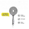 thumbnail image 4 of Halovida Detangling Hair Brush, Double Layer Design with Boar Bristles, Scalp Massage Brush, Chrome, 4 of 5