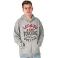 thumbnail image 5 of Taken Funny Flirty Relationship Joke Zip Up Hoodie Men's Women's Brisco Brands S, 5 of 6