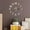 SL, variante sur EGNMCR Réveils pour Chambres, Horloges pour Salon Bricolage Chiffres Romains Autocollant Mural Miroir en Acrylique Horloge Décoration Maison Décalcomanies Murales Horloge en Acrylique