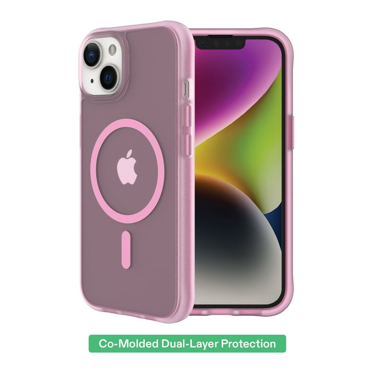 Apple iPhone 13/512GBピンク 本体 + MagSafeケース Onn+ MagSafe Compatible Phone Case for iPhone 16e, 14, 13 Frosted