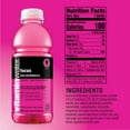 vitaminwater focus electrolyte enhanced water, kiwistrawberry drink