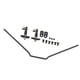 thumbnail image 5 of RC Anti Tilt Tie Rod, Easy To Install Plastic Exquisite Appearance Lightweight RC Sway Bar For Upgrade ANGGREK AA2720, 5 of 7