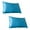 N, variant on Tkrady Standard Satin Pillowcase With Border Set of 2, Silky Satin Pillow Cases for Women Ruffle Pillow Shams Covers Princess Room Decoration, with Envelope Closure-I