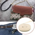 thumbnail image 2 of Monstrate Bolsos con correa de cuero PU de 10 metros, bolso de mano, cinturones de arte DIY, prendas caseras portátiles, diseñadores de Tela de costura y artesanía Amarillo, 2 of 6