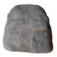 thumbnail image 1 of EmscoGroup 2882-1 Textured Natural Rock Look Painted Plastic Rock - Medium, 1 of 1