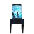 thumbnail image 2 of ZICANCN Werewolf Full Moon Chair Protectors Seat Covers , Dining Chair Slipcovers for Dining Room Hotel Kitchen Halloween Monster Beast, 2 of 8