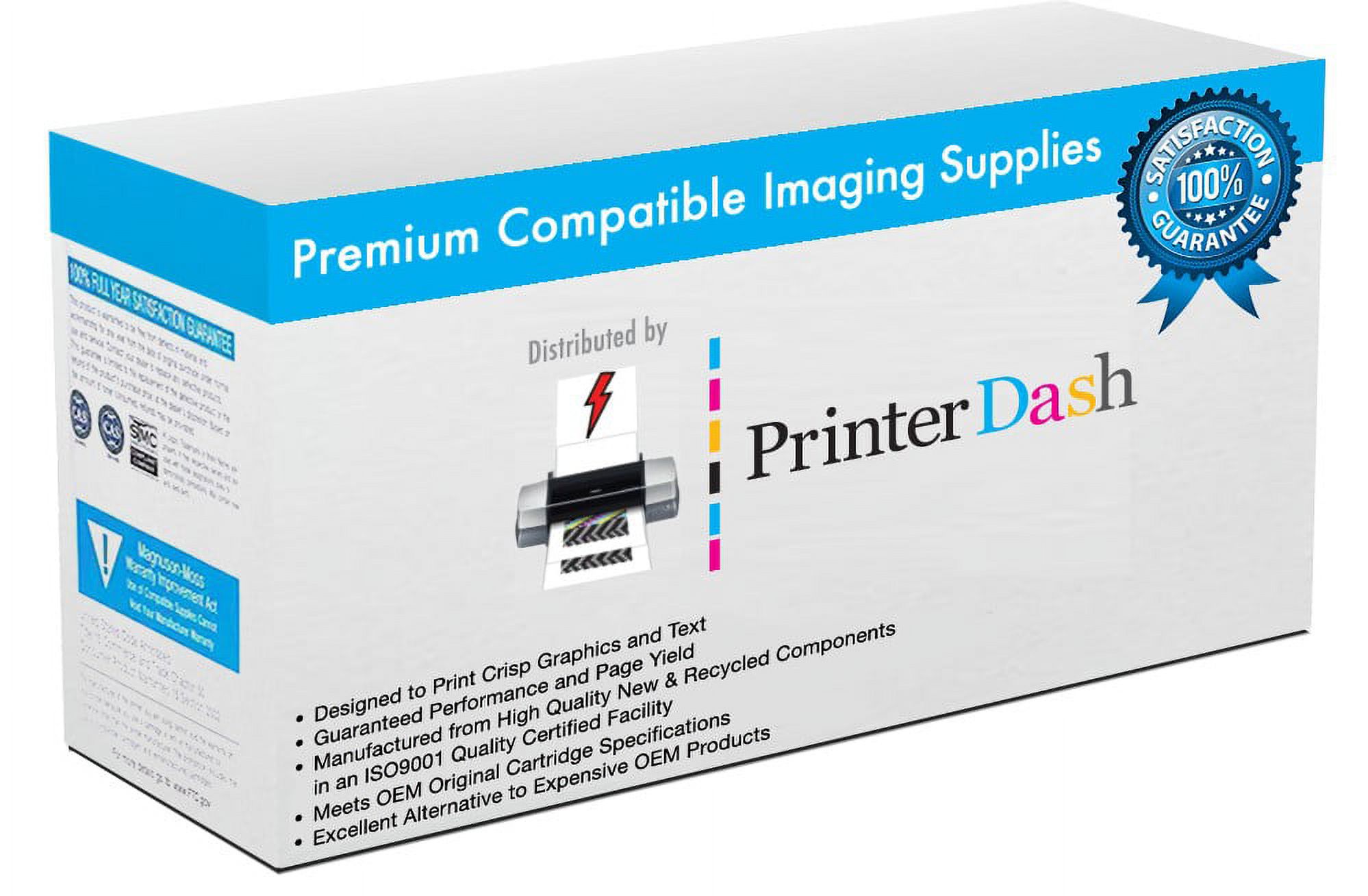 PrinterDash Compatible Replacement for FS-C1020MFP Cyan Toner Cartridge (6000 Page Yield) (TK-152C) (1T05JKCNL0) - image 2 of 8