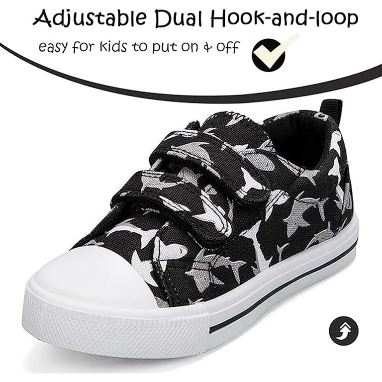 SHARK CANVAS SHOES - KIDS