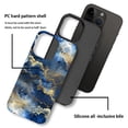 thumbnail image 4 of FKBRCL4U Compatible with iPhone 15 Pro Case, Blue Gold Clouds Mountains Pattern for Girl Full Body Design Soft Silicone Drop Shock Scratch Protection for iPhone 15 Pro, 4 of 7