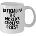 thumbnail image 2 of Amusing Priest White Coffee Mug - Gifts from Men to Priest - Happy Birthday Unique Gifts, 2 of 2