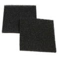 thumbnail image 3 of 2025 10pcs 28PPI Black Square Activated Carbon Foam Sponge Air Filter Pads Set compatible Smoke Absorber_Special Gift, 3 of 5