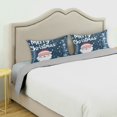 thumbnail image 3 of Yayeee Pillowcase Standard Size Set of 2 Satin Wrinkle Resistant Pillow Case, Christmas Santa, 3 of 8