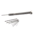 thumbnail image 4 of GOOHOCHY 10 Pieces Small Hand Drill Bits Set with Keyless for Models in Silver and Black, 4 of 8
