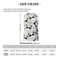 thumbnail image 4 of Naloa Cute Panda Basketball Jersey Reversible Men's Mesh Athletic Sports Shirts Training Practice S-4XLX-Large, 4 of 6