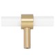 thumbnail image 2 of Perillas de gabinete, tirador de armario, manija de cajón, accesorio de repuesto de Hardware (blanco), 2 of 5