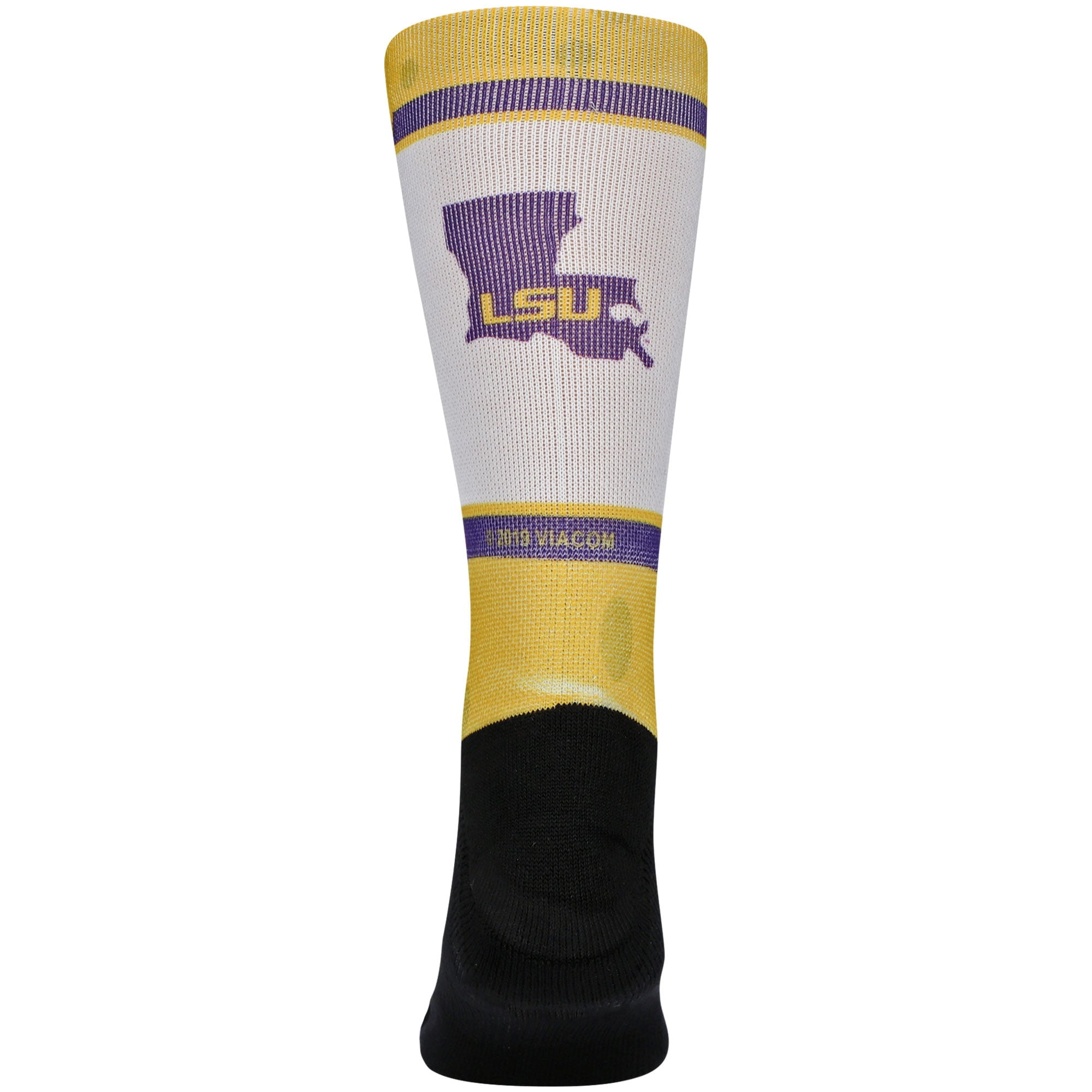 Rock Em Elite LSU Tigers NCAA Licensed Crew Socks
