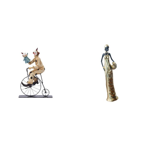 Figuras de payasos,Estatua de payaso,escultura,adorno de mesa,Colección de estatuillas de payasos adorables,Figura de escritorio,Figuras africanas de arte,artesanías,escritorio coleccionable